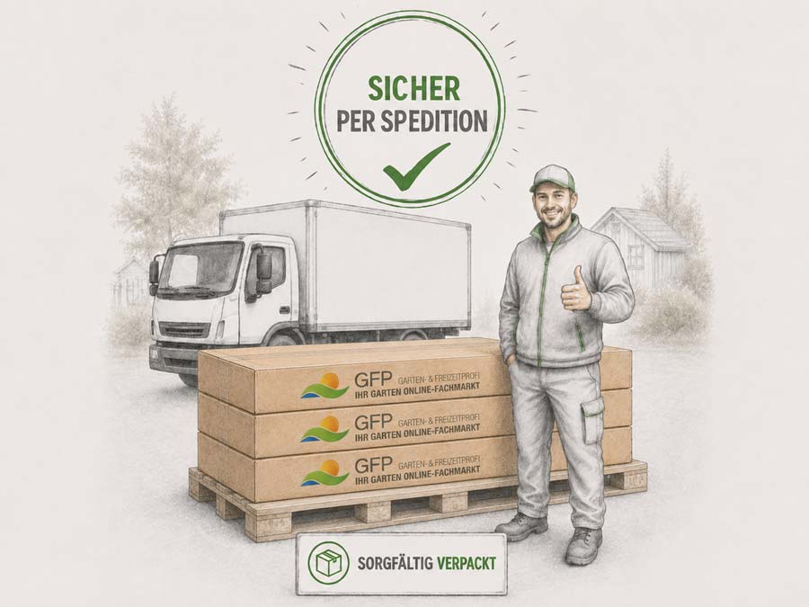 Lieferung per Spedition